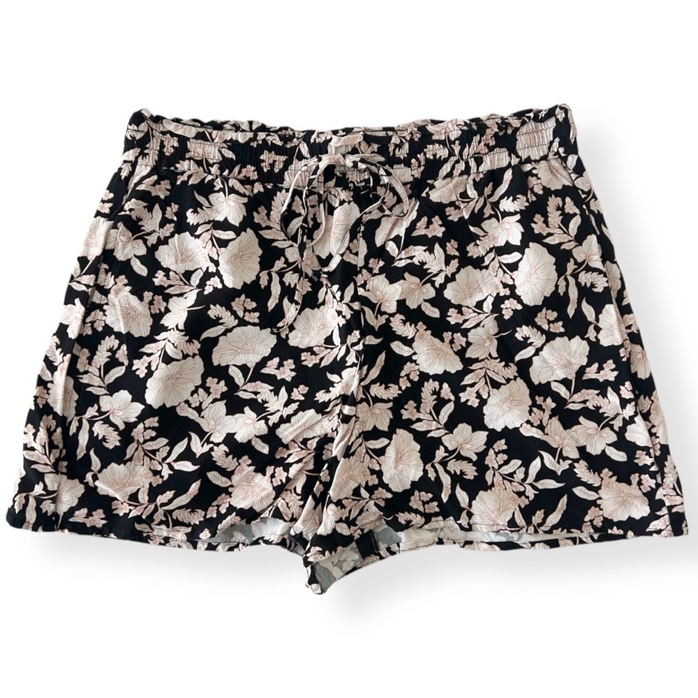 Express Flowy Floral Pull-On Shorts